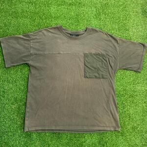 No boundaries 'Disciple' Band Olive Green T-Shirt